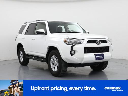 White 2019 Toyota 4Runner SR5