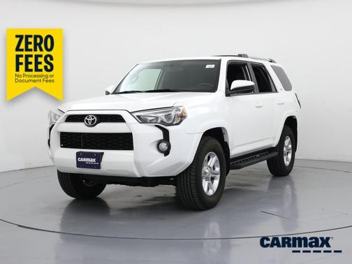 White 2019 Toyota 4Runner SR5