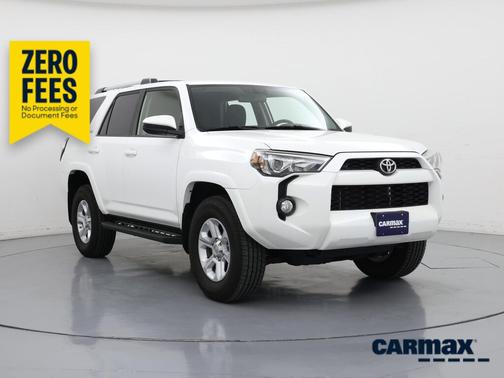 White 2019 Toyota 4Runner SR5