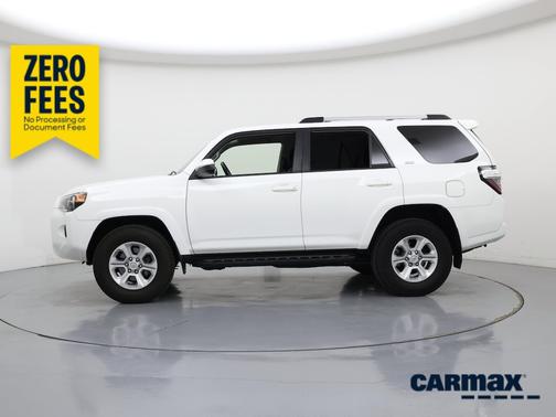 White 2019 Toyota 4Runner SR5