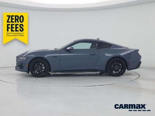 Blue 2024 Ford Mustang GT Premium