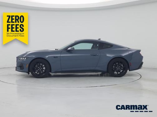 Blue 2024 Ford Mustang GT Premium