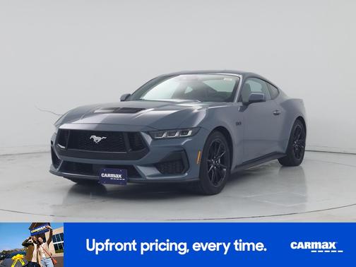Blue 2024 Ford Mustang GT Premium