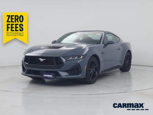 Blue 2024 Ford Mustang GT Premium