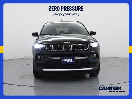 Black 2023 Jeep Compass Limited