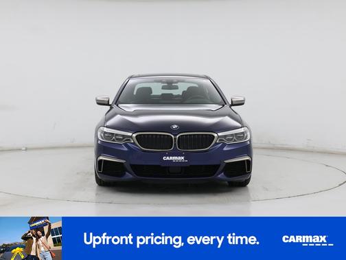 Blue 2018 BMW M550 I xDrive