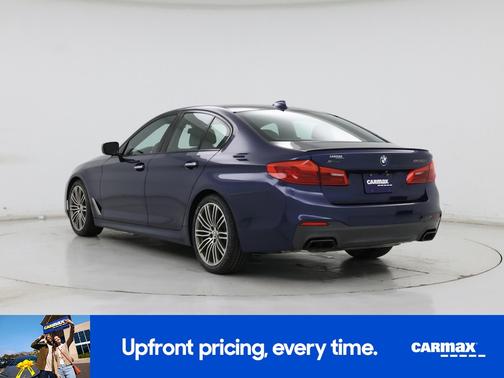 Blue 2018 BMW M550 I xDrive