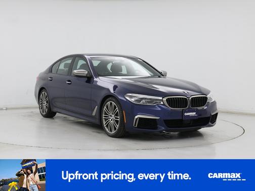 Blue 2018 BMW M550 I xDrive