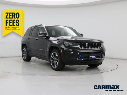 Black 2023 Jeep Grand Cherokee 4xe Overland