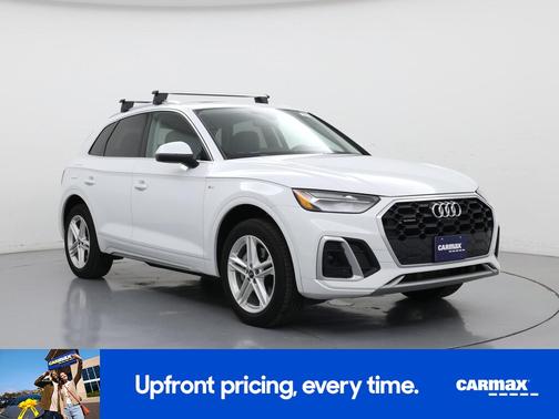 White 2021 Audi Q5 e Premium Plus