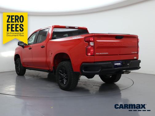 Red 2026 Chevrolet Silverado 1500 Custom Trail Boss