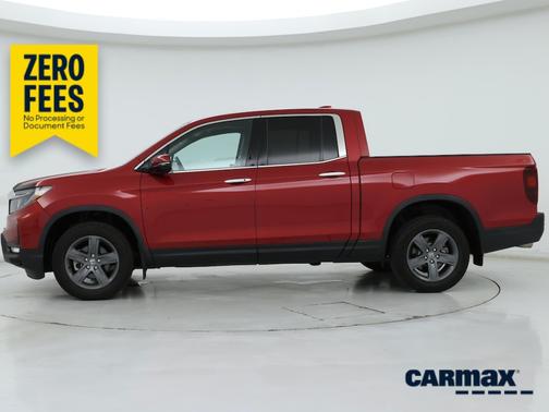 Red 2023 Honda Ridgeline RTL-E