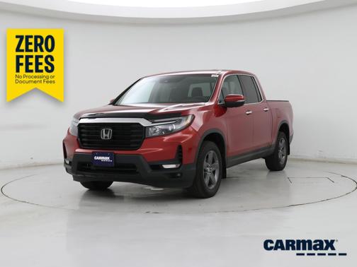 Red 2023 Honda Ridgeline RTL-E