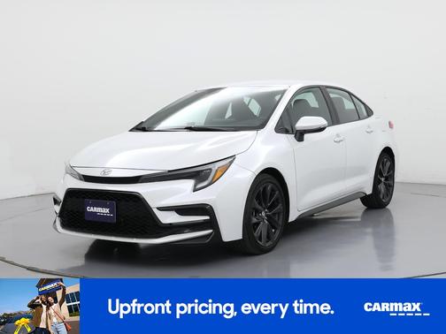 White 2023 Toyota Corolla SE