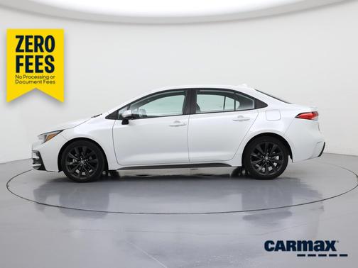 White 2023 Toyota Corolla SE