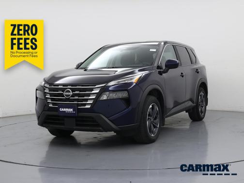 Blue 2025 Nissan Rogue SV