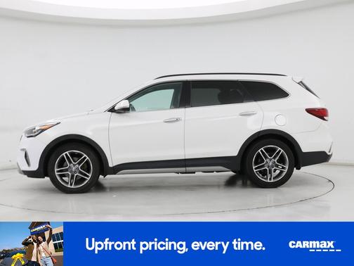 White 2017 Hyundai SANTA FE Limited Ultimate