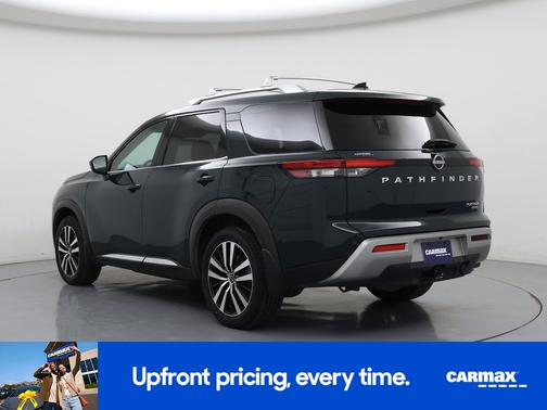 Green 2023 Nissan Pathfinder Platinum