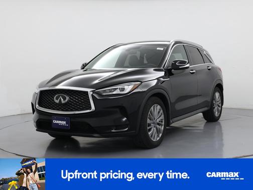 Black 2023 INFINITI QX50 Luxe