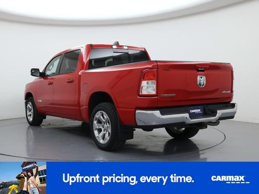 Red 2022 RAM 1500 Bighorn