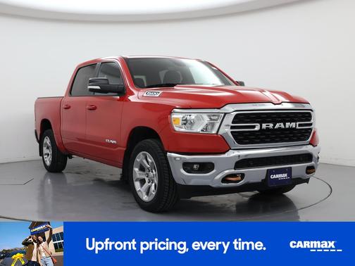 Red 2022 RAM 1500 Bighorn