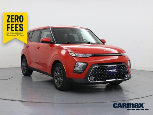 Red 2022 Kia Soul EX
