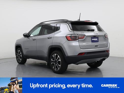 Silver 2022 Jeep Compass Limited
