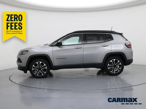 Silver 2022 Jeep Compass Limited