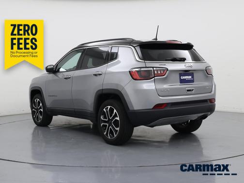 Silver 2022 Jeep Compass Limited