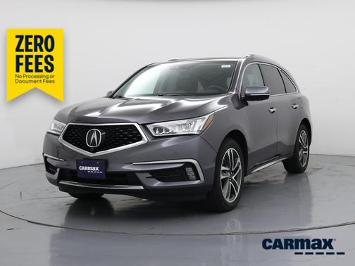 Gray 2017 Acura MDX Advance