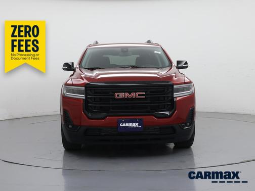 Red 2023 GMC Acadia SLT