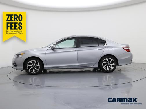 Silver 2016 Honda Accord EX