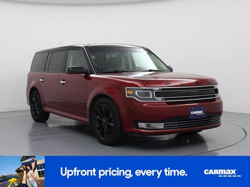Red 2016 Ford Flex Limited