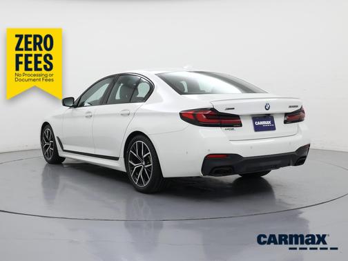 White 2022 BMW M550 I xDrive