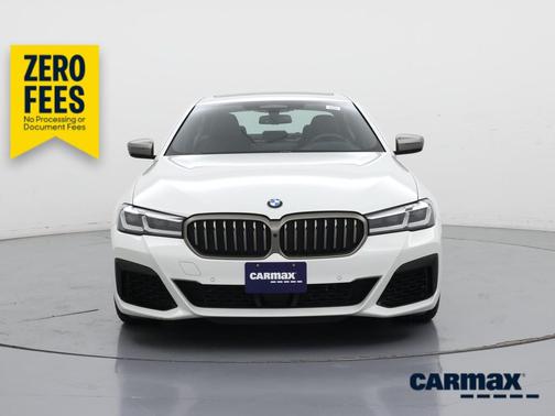 White 2022 BMW M550 I xDrive