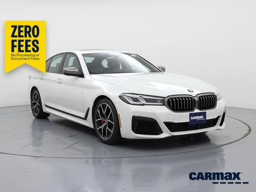 White 2022 BMW M550 I xDrive