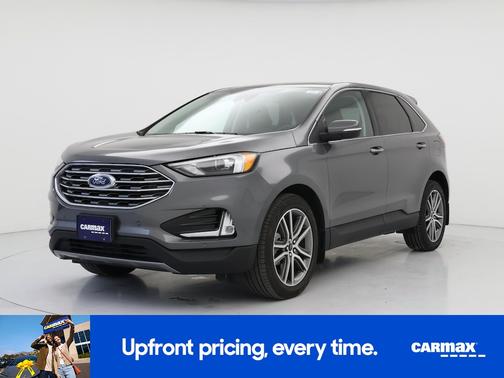 Gray 2024 Ford Edge Titanium