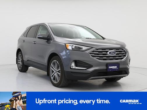 Gray 2024 Ford Edge Titanium