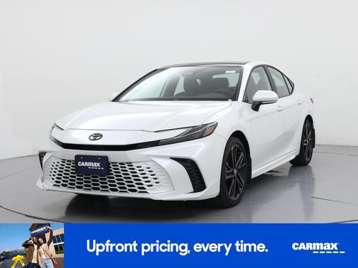 White 2025 Toyota Camry XSE