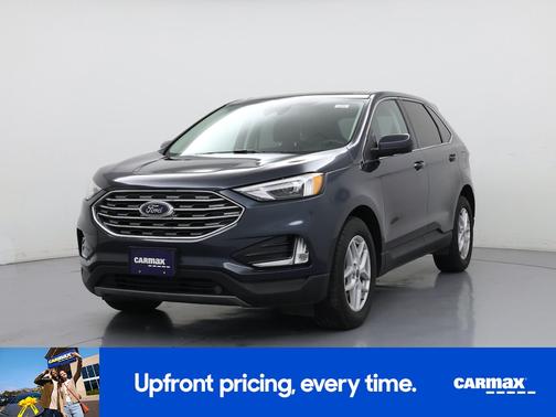 Blue 2022 Ford Edge SEL