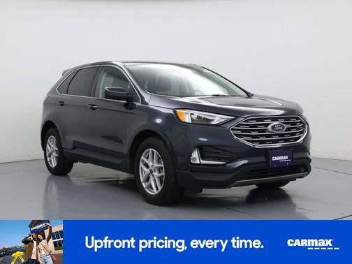 Blue 2022 Ford Edge SEL