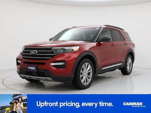 Red 2020 Ford Explorer XLT