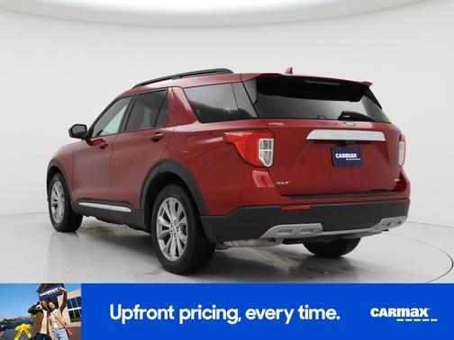 Red 2020 Ford Explorer XLT