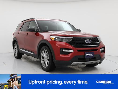 Red 2020 Ford Explorer XLT