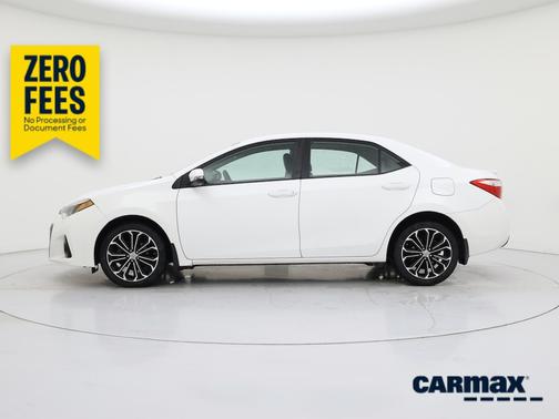 White 2014 Toyota Corolla S Plus