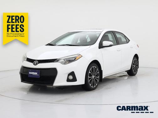 White 2014 Toyota Corolla S Plus