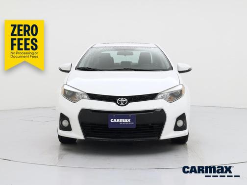 White 2014 Toyota Corolla S Plus