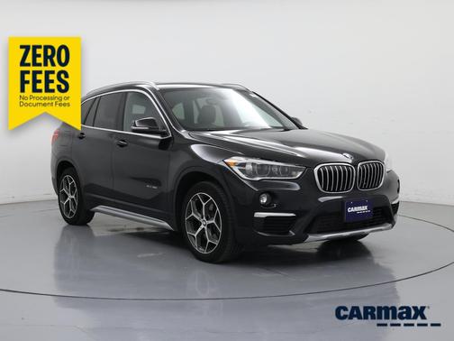 Black 2018 BMW X1 XDrive28i