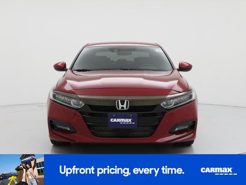 Red 2018 Honda Accord Sport