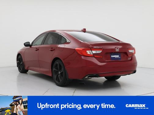 Red 2018 Honda Accord Sport